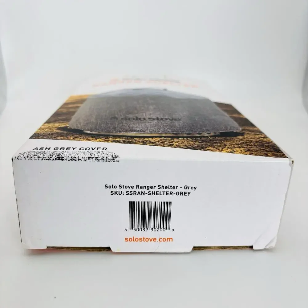 Solo Stove Ranger Shelter Cover in Ash Grey New In Open Box.